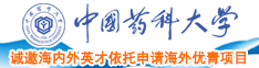 日大淫屄视频中国药科大学诚邀海内外英才依托申请海外优青项目